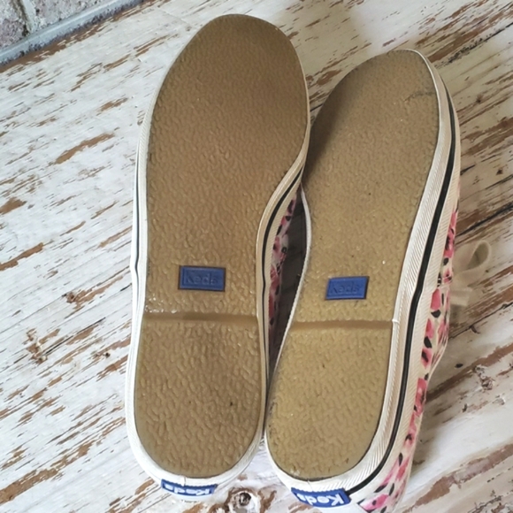 Kate Spade KEDS sneakers Floral Rose size 7.5 EUC - Picture 7 of 8